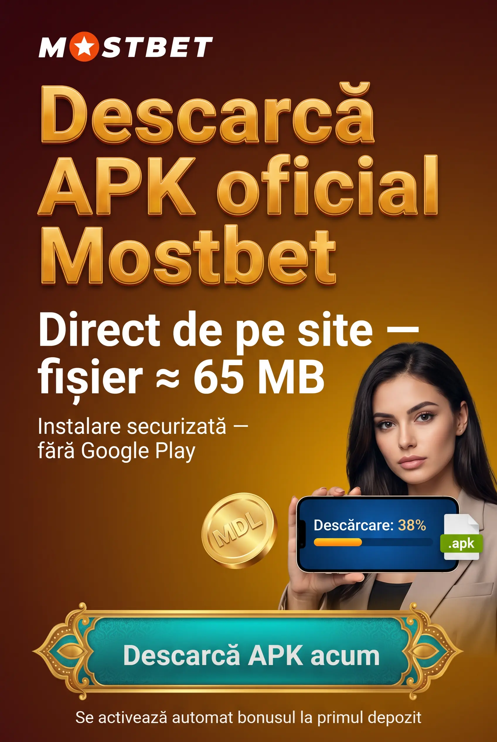 Descărcare Mostbet APK pentru Android