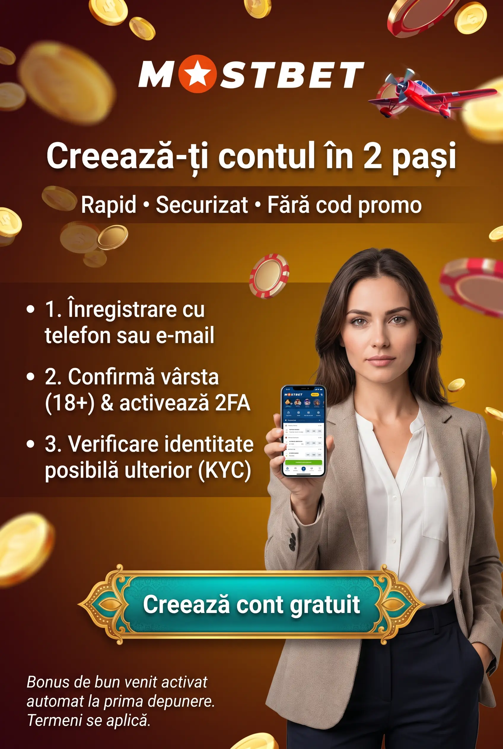 Cum îți creezi și accesezi contul