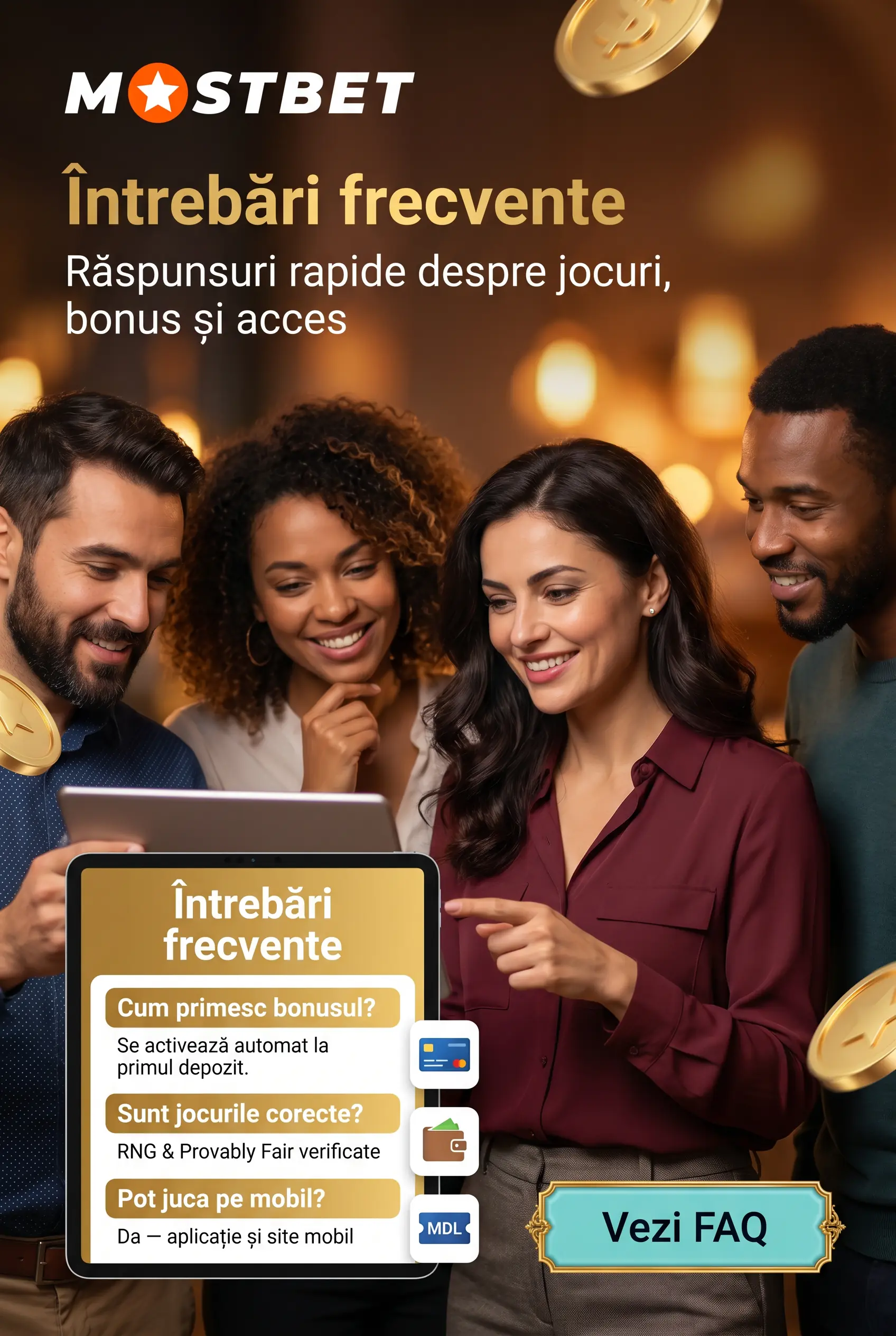 Întrebări frecvente despre Mostbet Cazino